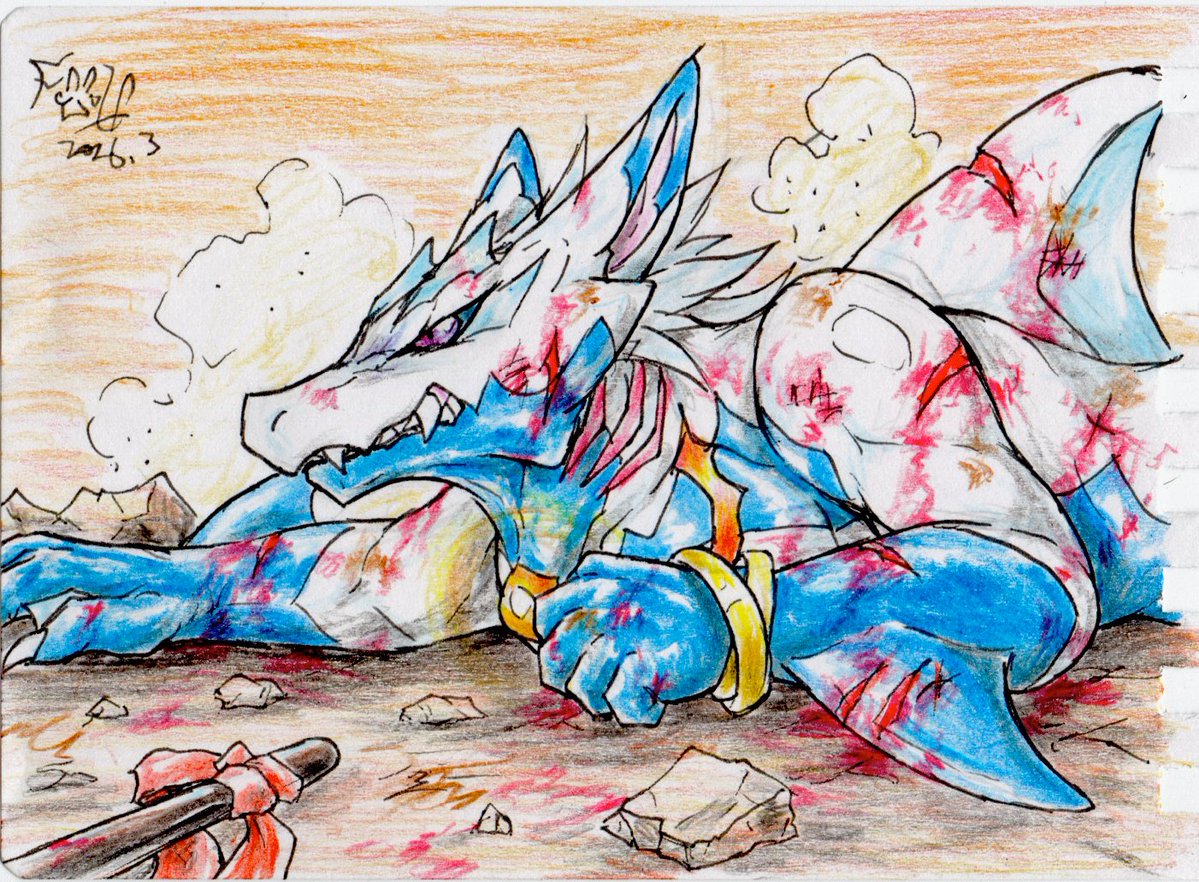 《ボロ雑巾》
敵の圧倒的な強さの前に、ズタボロ白浪🦈 　瀕死になるまで殴る蹴るの暴行は続く…