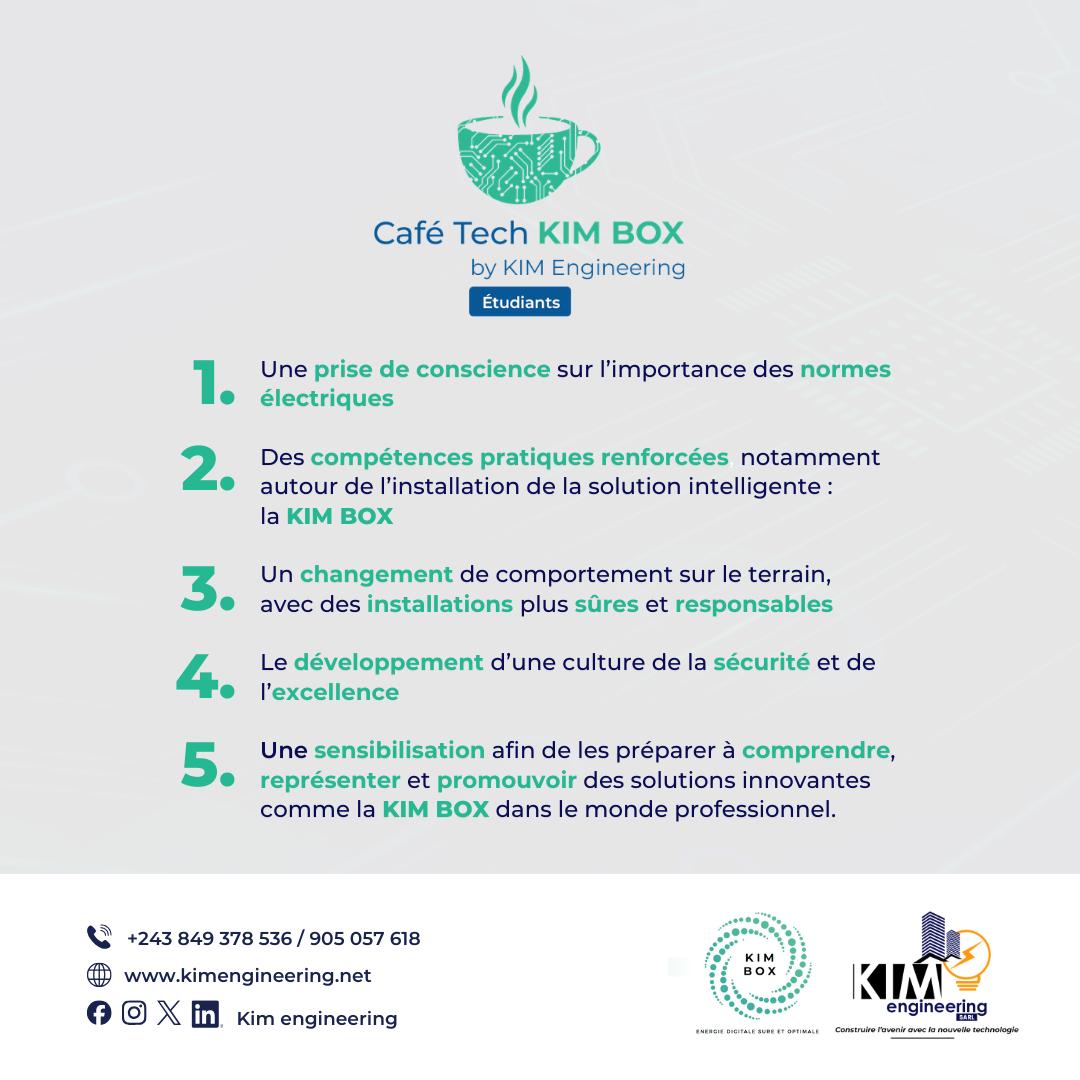engineering_kim's tweet photo. Le CaféTech arrive à l’ISTA pour équiper la nouvelle génération de compétences pratiques et d’une culture d’excellence portée par l’innovation locale : la Kimbox, fierté du génie congolais.
#CaféTech #Kimbox #InnovationLocale #ista #cafélakinoise https://t.co/yNbvPT0fJV