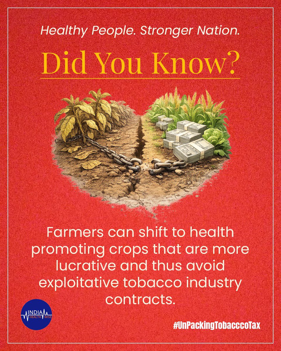 The economic contribution of the tobacco industry is often overstated. When healthcare costs, productivity losses, and long-term fiscal pressures are considered, the net economic impact is significantly more complex.
With the right support, farmers can grow healthier, more