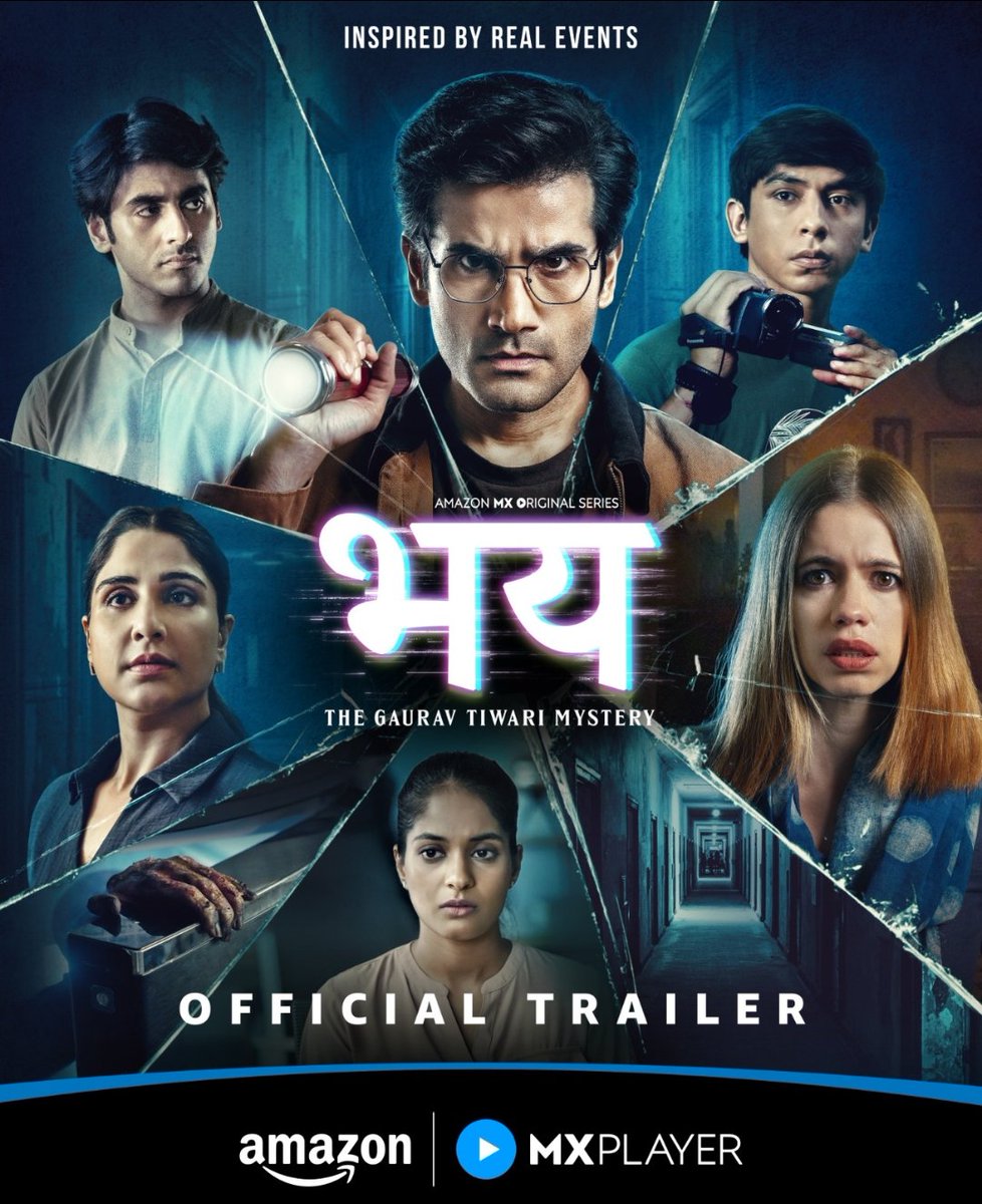rajmohan2blue's tweet photo. #Bhay (8epi - Hindi - ⭐3.5)
"True story based on Gaurav Tiwari's mysterious death and his cases"

Good horror series with an engaging screenplay. A few jump scares and horror scenes worked really well for me https://t.co/DgVtLSnIMn