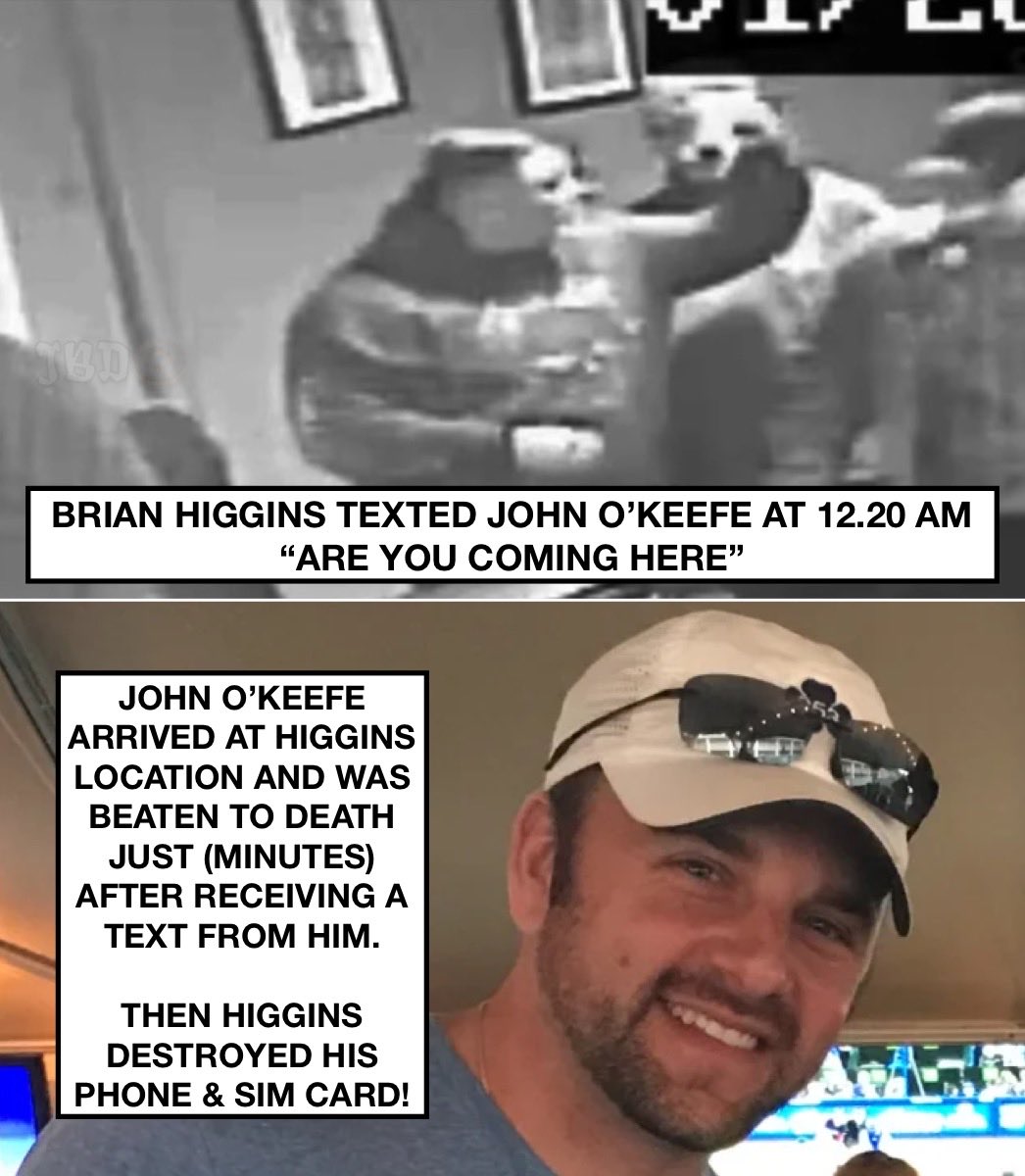 DonutsBaga's tweet photo. 💥Brian Higgins used federal resources to extract carefully selected text messages from his phone that supported his story. After giving them to the state police he destroyed his phone and dumped it on a military base. 

💥Justice For John O’Keefe! https://t.co/2ZOXSBhBsJ