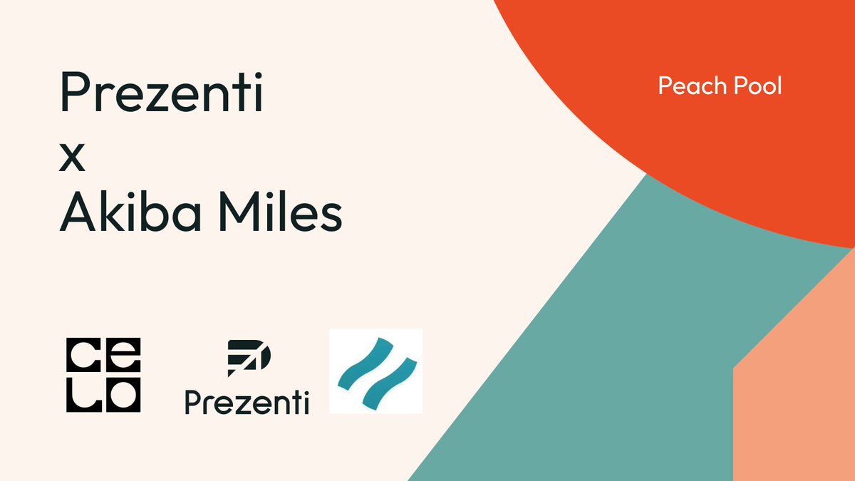 prezenti_grants's tweet photo. We're awarding a grant to @Akibamiles  🎉

Akiba (Swahili for "savings") is a loyalty app in @minipay,  driving customer retention and real utility for users across Kenya.

The foundation for loyalty infrastructure across growing economies is being built. 🌍 https://t.co/74M0K01CFP