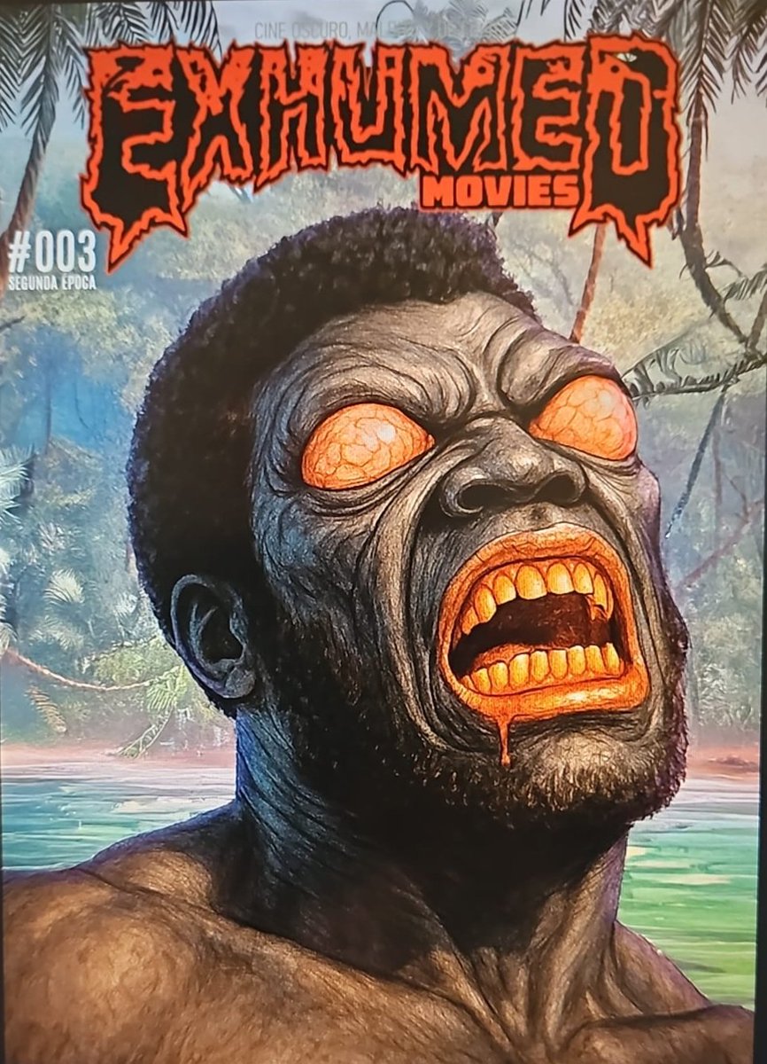 exhumedzine's tweet photo. Vamos con otro portadon desechado para el nuevo número de Exhumed Movies que verá la luz en menos de un mes!!!!  !!!! Víva el Miska!!!! https://t.co/jQe0xs7RMH