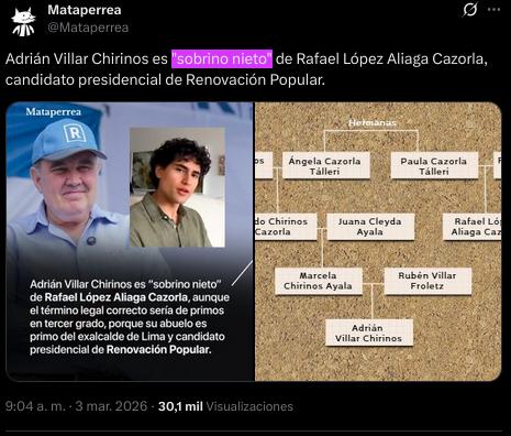 D_buscador's tweet photo. @Uncafecommie @llrik55 No para nada:ES UN🐟CHICO, UN JUEZ q decide #PrisiónPreventiva o no, NI SIQUIERA HABLAMOS d #absolver o q use grillete electrónico como la💩d Gagliufi
Un PEZ GORDO REAL tiene poder real, como su "tío abuelo" Porky, ya q Adrián Villar es FAMILIAR d la "chimpunera" y d él https://t.co/c8Rx20CVq2