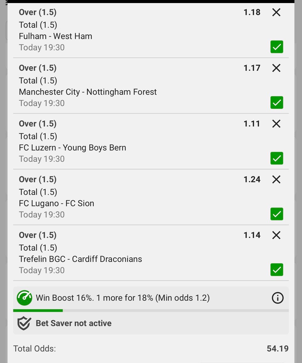 GioPredictor's tweet image. 50+ ODDS ON BETWAY 
👇👇👇👇👇👇👇
BW42028821

 #Betway #Odds #Betting #SportsBetting #Gamble #Jackpot #WinBig #Bet
