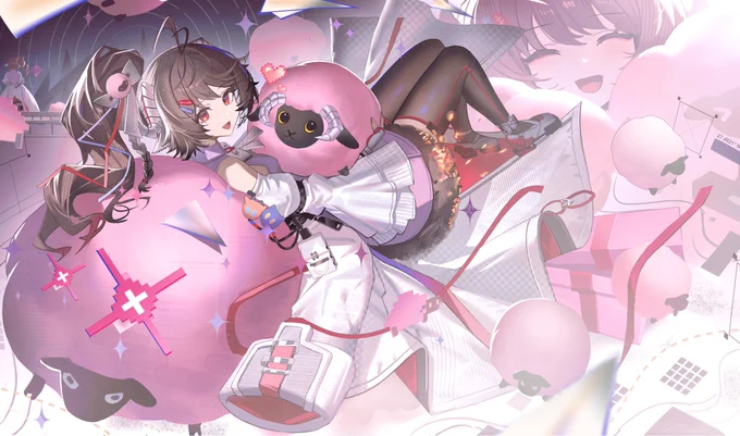 サンクリ/SC2026Spring/Web頒布 新作情報 「アルデリア」のスリーブとプレイマットになります。イラストはジェゼ一様()になります!