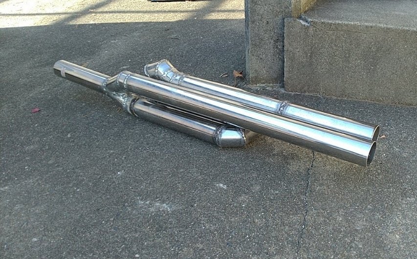 また訳分からんマフラー作りたい