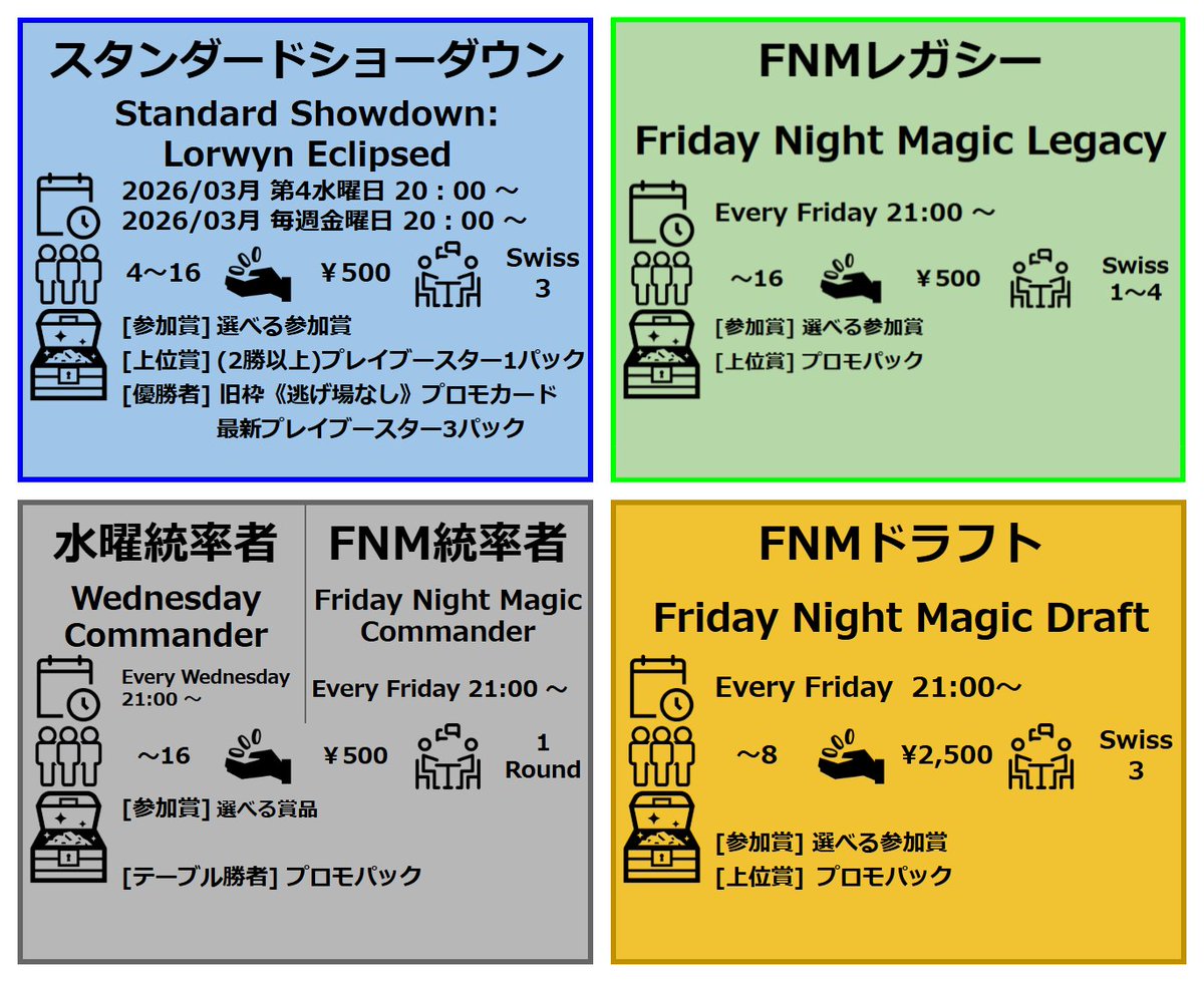 今日からスタンダード・ショーダウンのシーズンが変わるので、プロモ