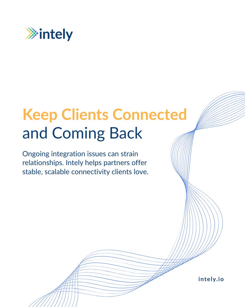 intely_io's tweet photo. Reliable integrations mean happier clients. Intely helps partners maintain stability and performance across every connection.

#HealthcareITPartners #IntegrationSolutions #DigitalTransformation #HealthcareAutomation #Intely https://t.co/h85x1Z2jn2