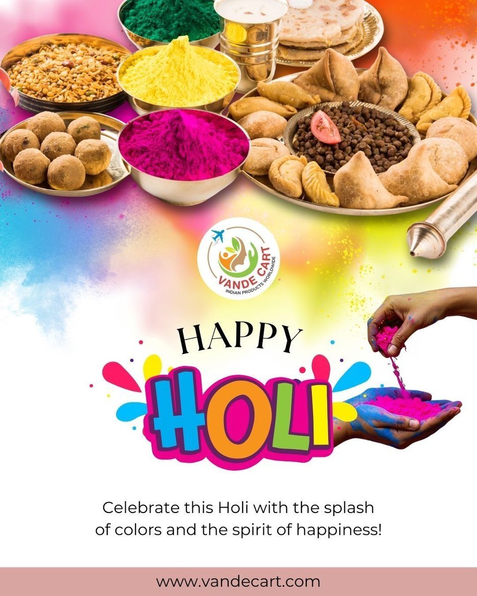 vandecart's tweet photo. Celebrate Holi with colors, sweets, and tradition.

Authentic Indian festive treats delivered worldwide.
Shop now at https://t.co/VnhXfH2V8G

#HappyHoli #FestivalOfColors #Vandecart https://t.co/hzwQnXwLB8
