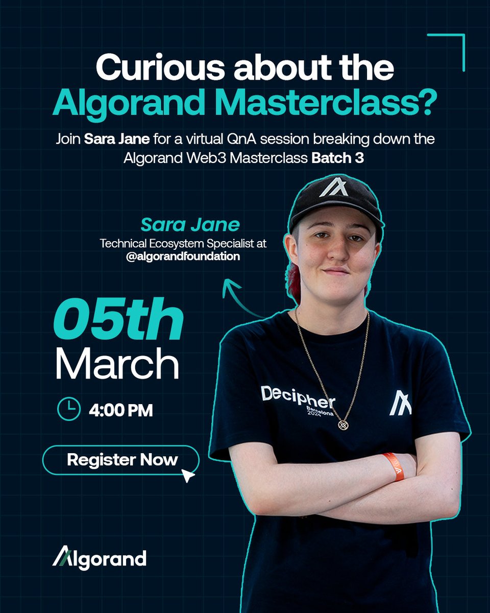 Algorand Pakistan tweet media