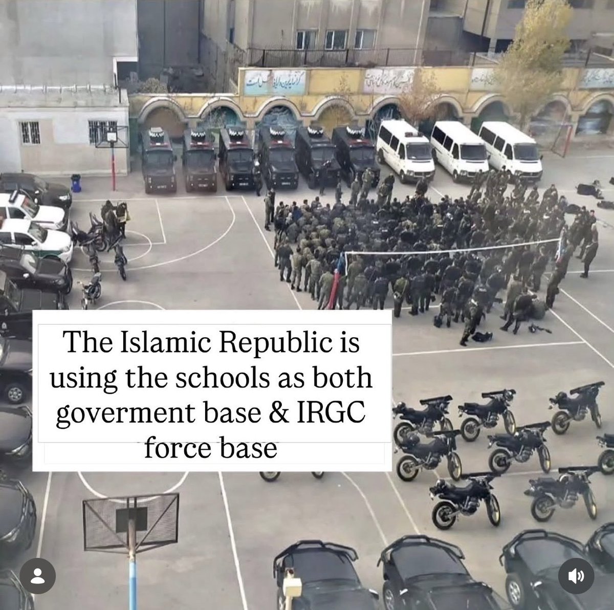 IranKrone20182's tweet image. The Islamic Republic and the IRGC are turning children’s schools into human shields to protect their military assets. This is a war crime. #IRGCterrorist
#StopIRGC
#IslamicRepublic
#WarCrimes
#HumanShields
#ProtectIranianChildren