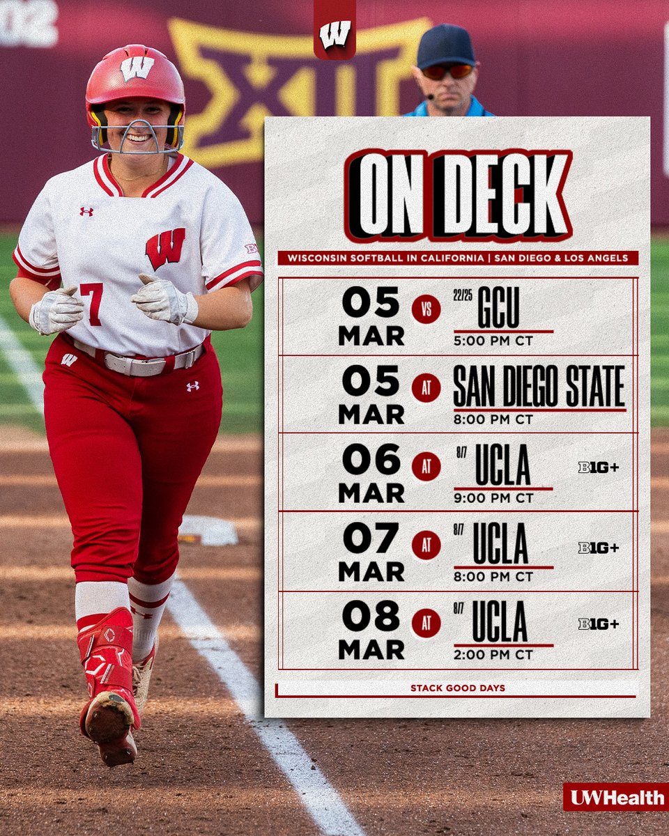 Wisconsin Softball tweet media