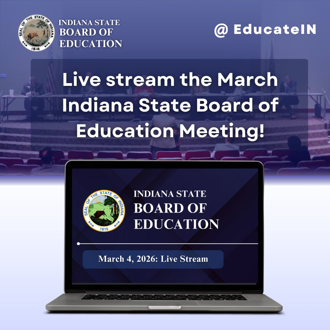 Indiana Department of Education (IDOE) tweet media
