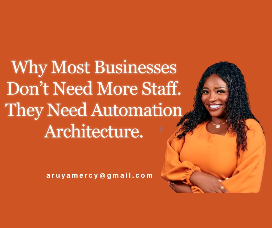 Mercy Aruya | Business Process Automation tweet media