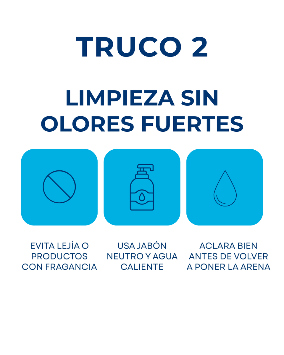 Kivet_'s tweet photo. 🐱🚽 El arenero importa más de lo que crees
Un arenero sucio o mal ubicado puede generar estrés y problemas de comportamiento. 
👉 Desliza y descubre
🕒 Cada cuánto limpiarlo
🐾 3 trucos para gatos exigentes 
#Kivet #Gatos #Arenero https://t.co/OK5Jkbt4N4