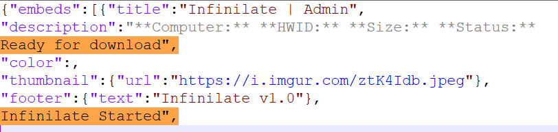 suyog41's tweet image. Infinilate Loader

b6ef1cba60d9ee2e3463ae7e16fb583a

downloads the chrome injector from GitHub
github[.com/Jenazzz

User Agent : Infinilate/1.0

C2
77.221.149.33

#Infinilate #Loader #IOC