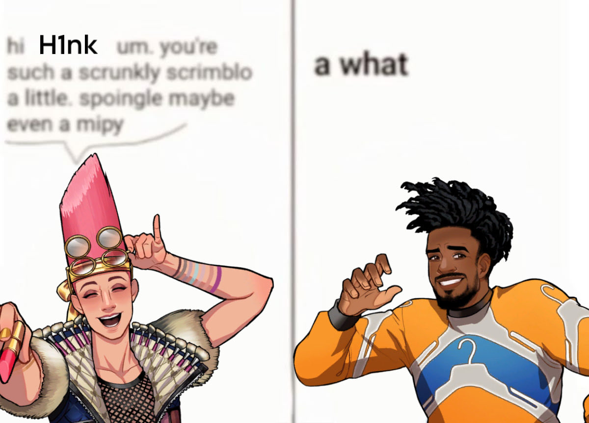 Sometimes h1nk doesn’t understand Barry but thats alright he loves him anyways