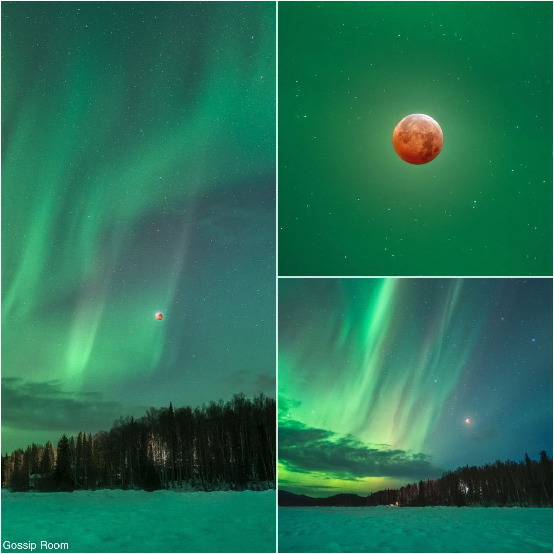🚨 Une spectaculaire "Super Lune rouge" a été observée dans le ciel du nord de l’Alaska. 

Lors de cette éclipse lunaire, la pleine Lune a pris une teinte rouge cuivrée impressionnante. Visible dans plusieurs régions du monde, ce spectacle rare est dû à l’ombre de la Terre qui