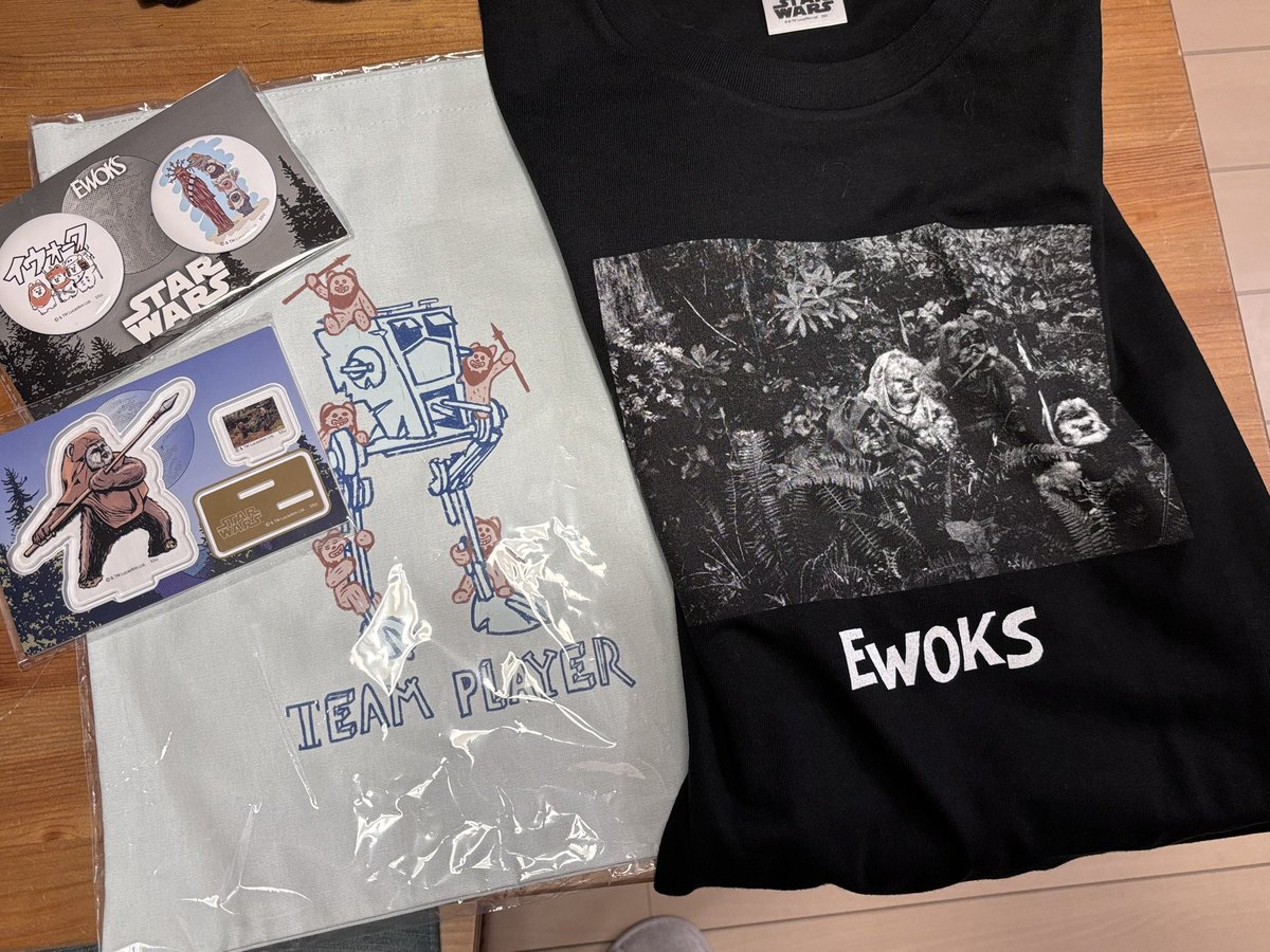 tflover419's tweet photo. ハッピーくじ EWOK
4回引いてこの成果は中々なんじゃないかと😆
嫁さんと息子の引きの強さ👍👍👍
#starwars #ewoke #ハッピーくじ https://t.co/vsSypDB7N1