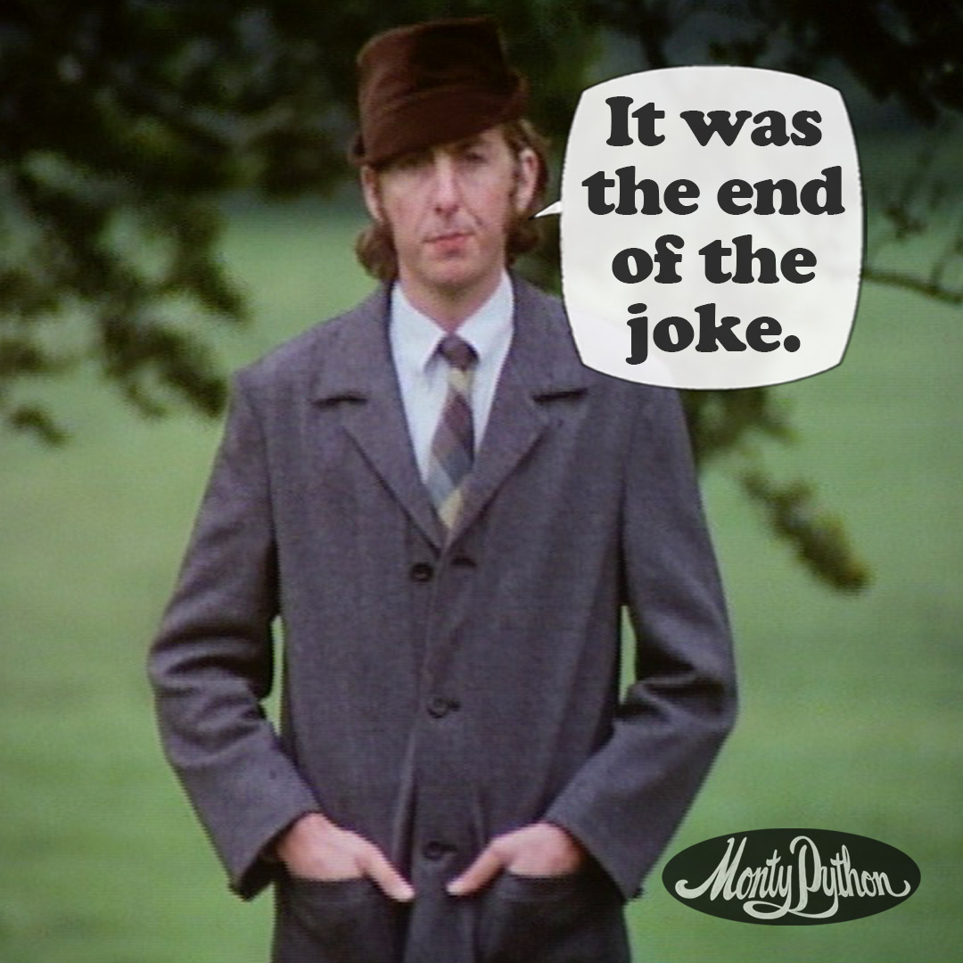 Monty Python tweet media