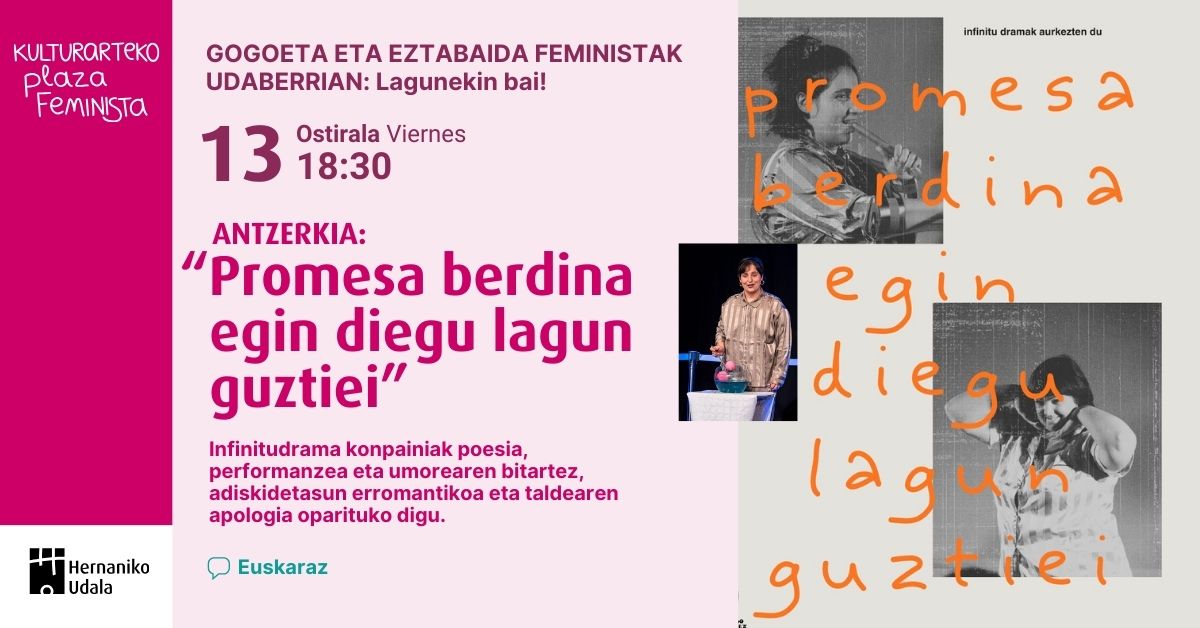 Hernani Kulturarteko Plaza Feminista tweet media