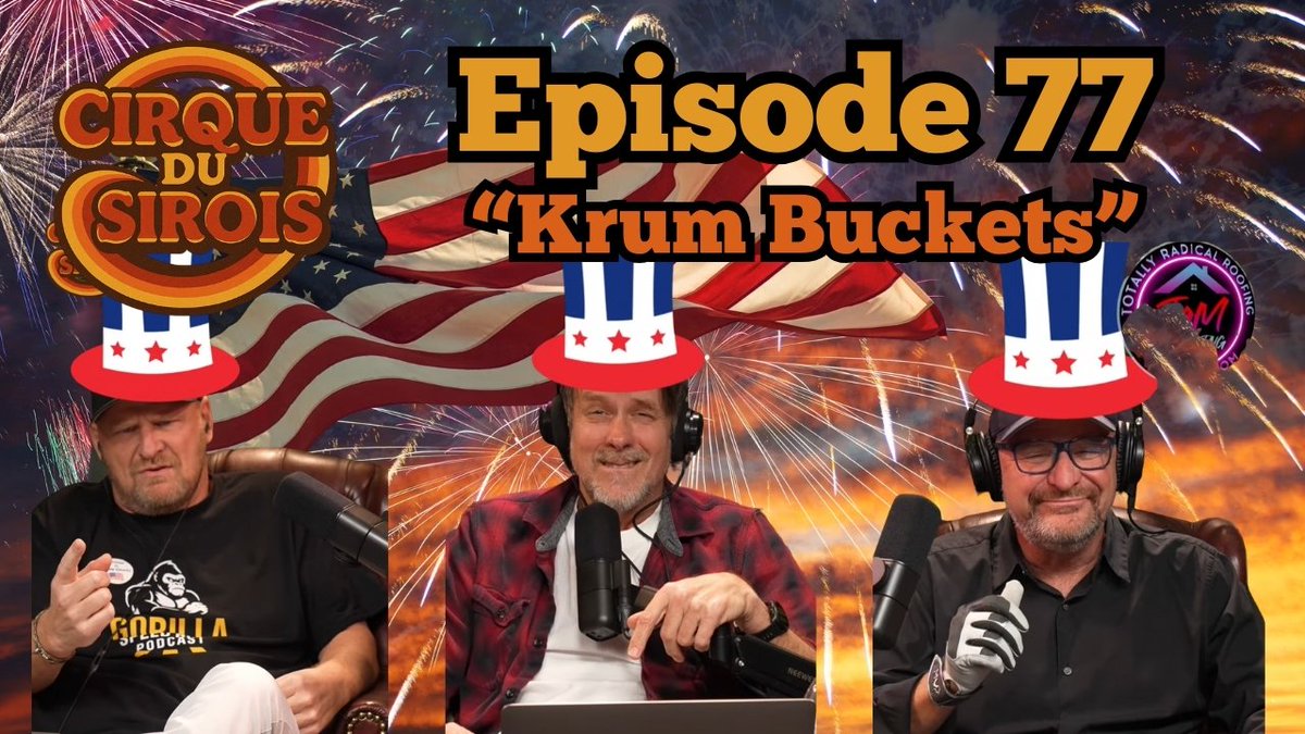 Last night was one for the ages. If you missed it, you're in luck. 
It's up on all the podcast places for your commutes today. For FREE!

•Spotify: open.spotify.com/show/2jRP3N23r…
•Apple Podcasts: podcasts.apple.com/us/podcast/cir…
•iHeart: iheart.com/podcast/269-ci…

• Watch on YouTube: