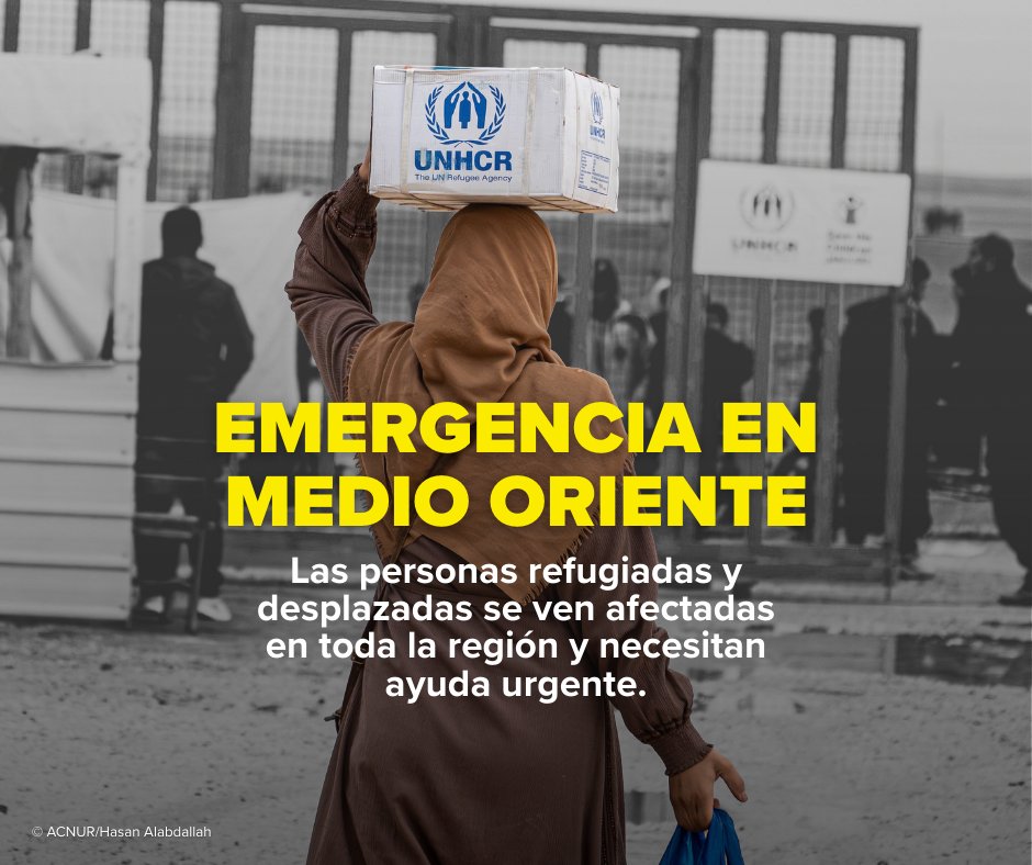 AcnurMexico's tweet photo. Muchas familias se han visto obligadas a abandonar sus hogares. Se han ido sin nada.
ACNUR trabaja sin descanso para llegar hasta ellas, pero se necesita financiación urgente.

Cada donación es ayuda vital a una familia en crisis.
💙 Haz tu donación ahora: https://t.co/fcNeghNYB7 https://t.co/zVT7sSPyTW