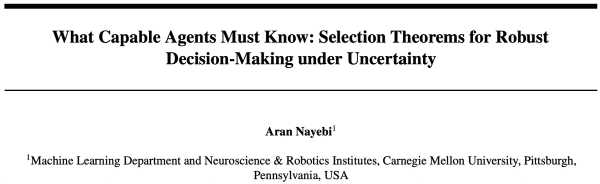 Aran Nayebi tweet media