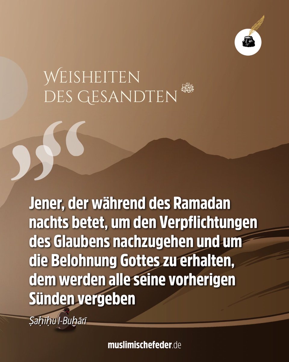 MASQDeutschland's tweet photo. #ImanImpuls - Weisheit 5 📖✨
#Islam #Hadith #MASQ #muslimischefeder #Ramadan https://t.co/AMatji2mE3