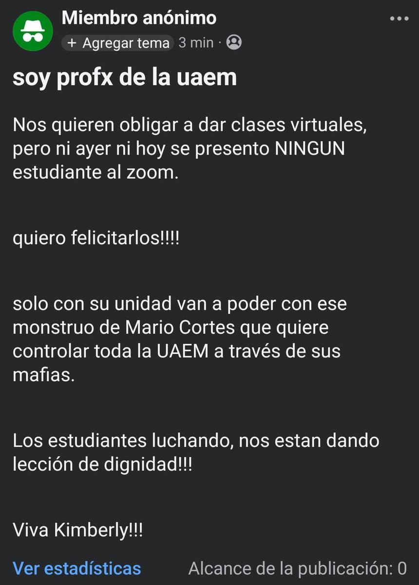 María Procrastinación tweet media