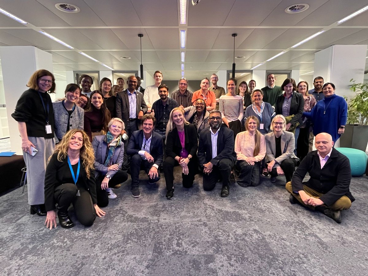 A pleasure to welcome UNICEF Deputy Executive Director <a href="/KittyvdHeijden/">Kitty van der Heijden</a> to Brussels 🇪🇺🇧🇪

Great conversations on navigating #UNICEF’s evolution, empowering teams through change, and advancing our EU partnerships for children. 💙💙