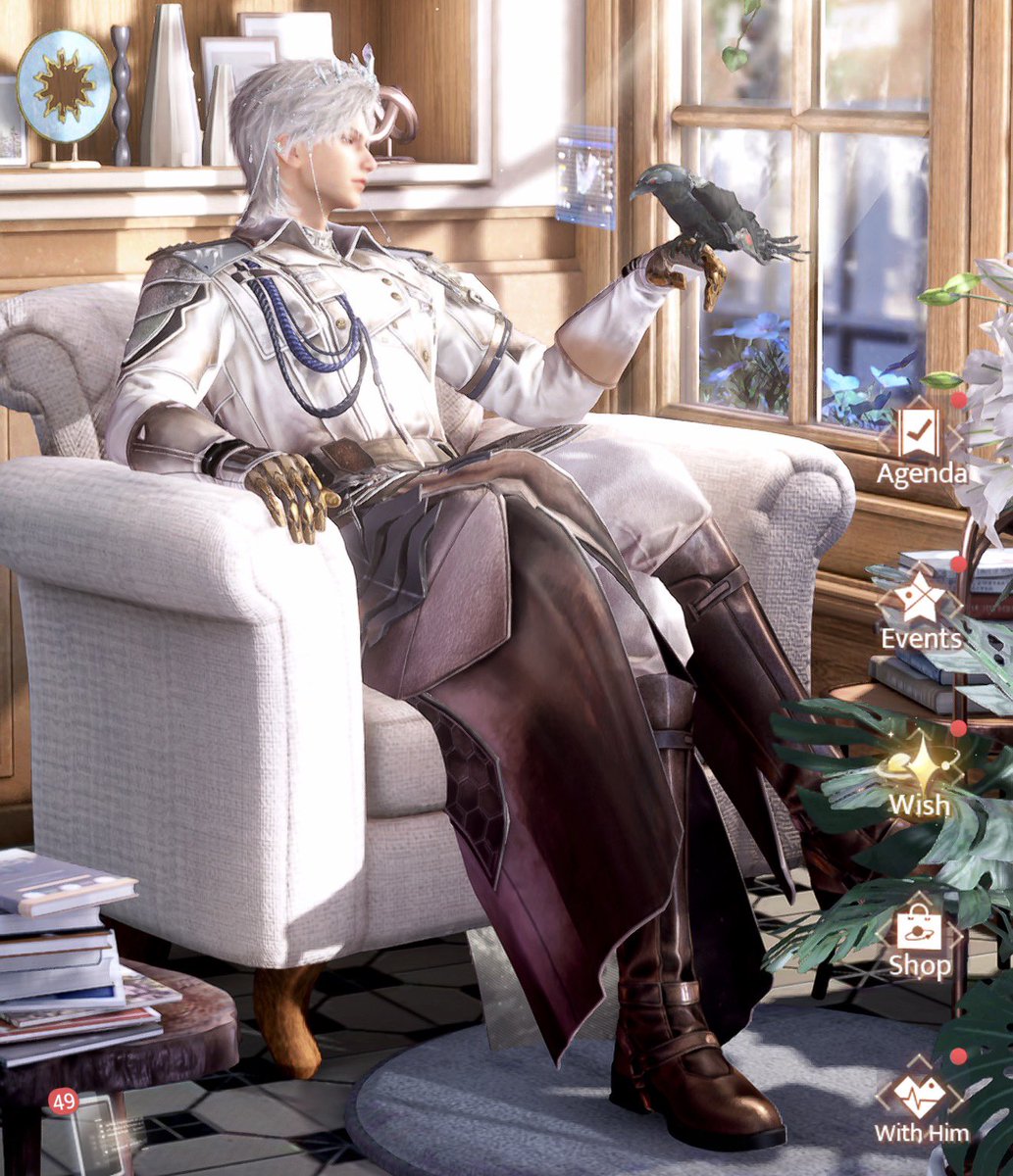 Rare aesthetic: Mephisto visits cafe