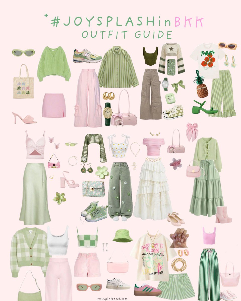 ʟᴇᴛ’ꜱ ꜱᴘʟᴀꜱʜ ᴄᴏʟᴏʀ ᴛᴏɢᴇᴛʜᴇʀ~💚🤍🩷

𝘿𝙍𝙀𝙎𝙎 𝘾𝙊𝘿𝙀 : 𝙂𝙍𝙀𝙀𝙉 | 𝙒𝙃𝙄𝙏𝙀 | 𝙋𝙄𝙉𝙆

𝐃𝐀𝐓𝐄 : 𝟐𝟖 𝐌𝐀𝐑 𝟐𝟎𝟐𝟔
𝐏𝐋𝐀𝐂𝐄 : 𝐏𝐇𝐄𝐍𝐈𝐗 𝐆𝐑𝐀𝐍𝐃 𝐁𝐀𝐋𝐋𝐑𝐎𝐎𝐌

#SplashingOurLovetoJoy
#2026JOY_SPLASH_TOUR #JOYSPLASHinBKK #JoyAsiaTour2026inBKK