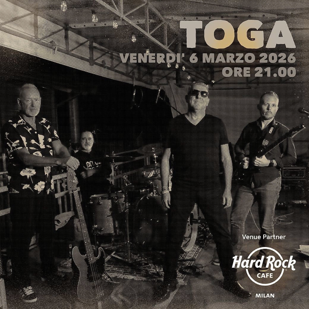 AdviceMusicIT's tweet photo. Non mancare all’evento dei Toga il 6 Marzo vedi post https://t.co/IwwRZFevK1