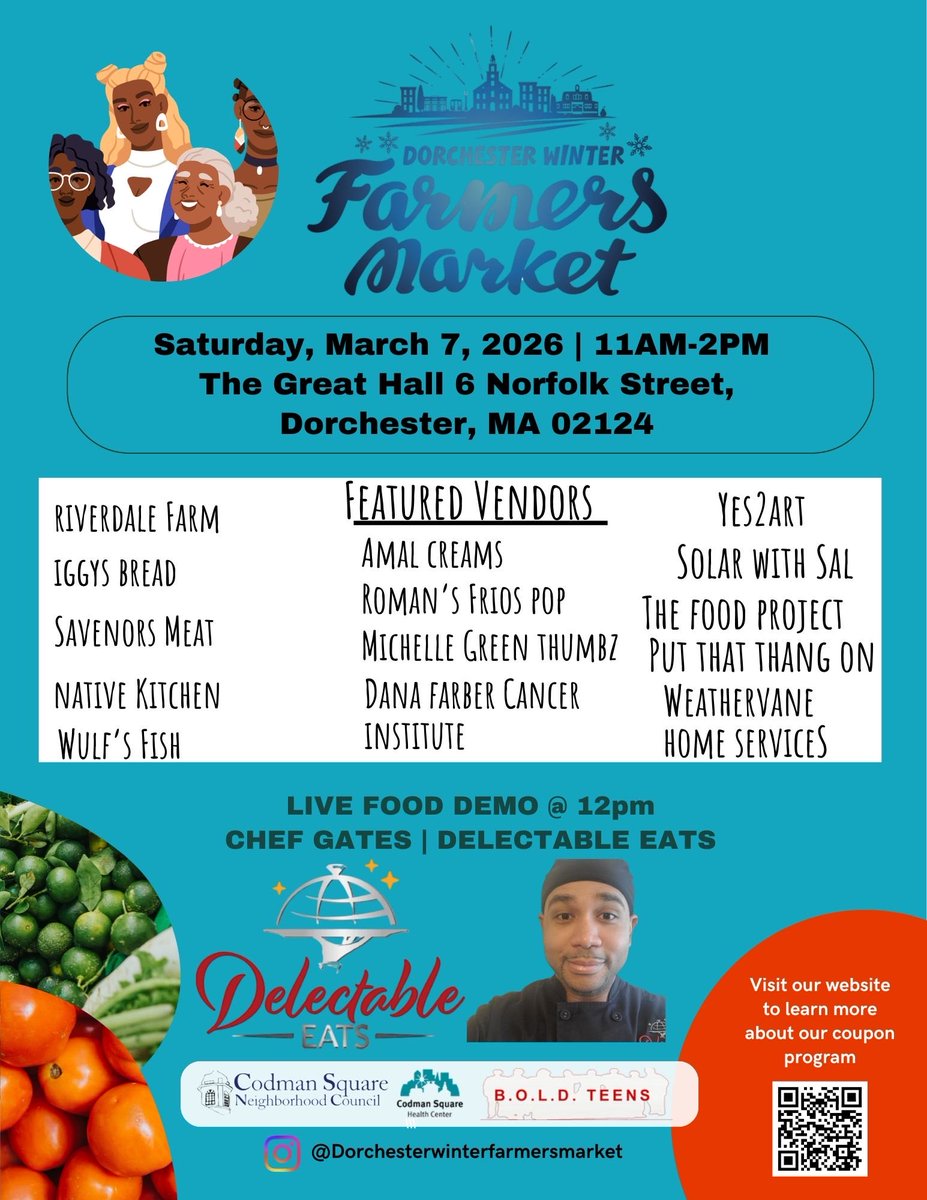 Codman Square Farmers Market tweet media