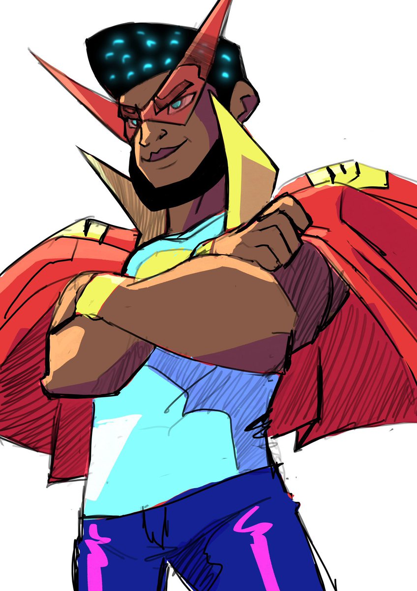 Superman, but BLACKETY-Black!