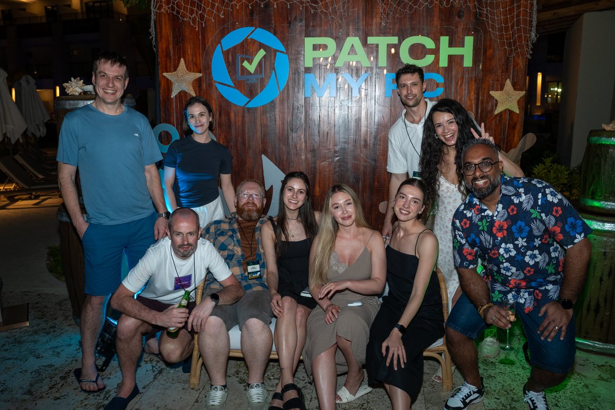 PatchMyPC's tweet photo. #PatchMyPC Summit Part 2
Before roadmaps and presentations, we start with a meal together.
Teammates who talk daily only meet in person once a year. Trust built here carries the hard technical discussions later.
Great collaboration starts with relationships.
#PatchMyPCTeam #MoreThanJustPatching
