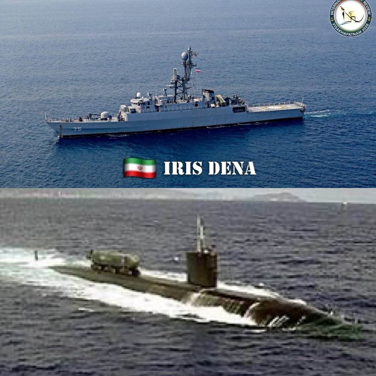 ShivAroor's tweet image. BIG BREAKING ⚠️

US Govt confirms Iranian warship IRIS Dena was sunk by a US submarine with a torpedo off the coast of Sri Lanka in the Indian Ocean.