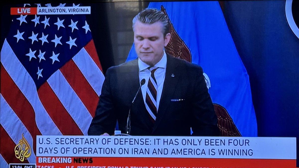 “Death and destruction from the sky all day long. This was never meant to be a fair fight and it’s not a fair fight.” 😳 #Iran #usa #IsraelIranWar I can’t even hear our chicken outside it’s like they are aware of US addressing the world.