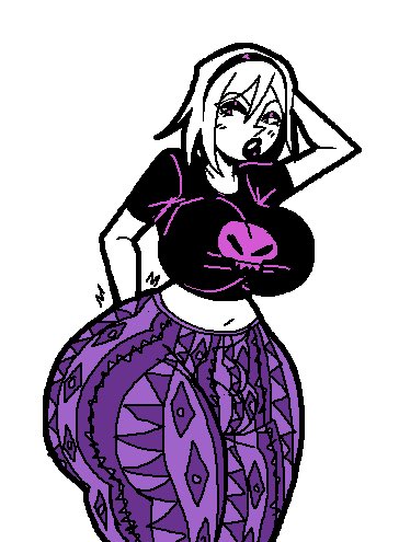 Mituna_Captr's tweet photo. “So, what’s gotten you shaking your ass, Aradia?”

The blonde goth asked, with one hand feeling her own ass. https://t.co/Pclep9RiFN