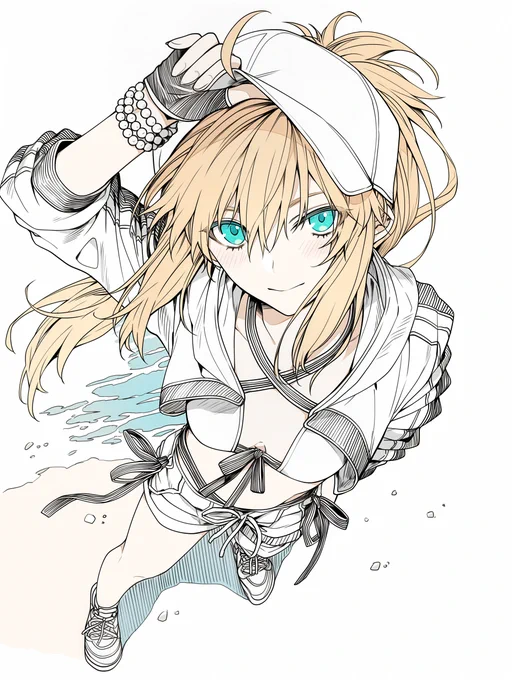 バサトリア 水着キャストリア 水着アルキャス(Artoria Caster) #FGO #キャストリア