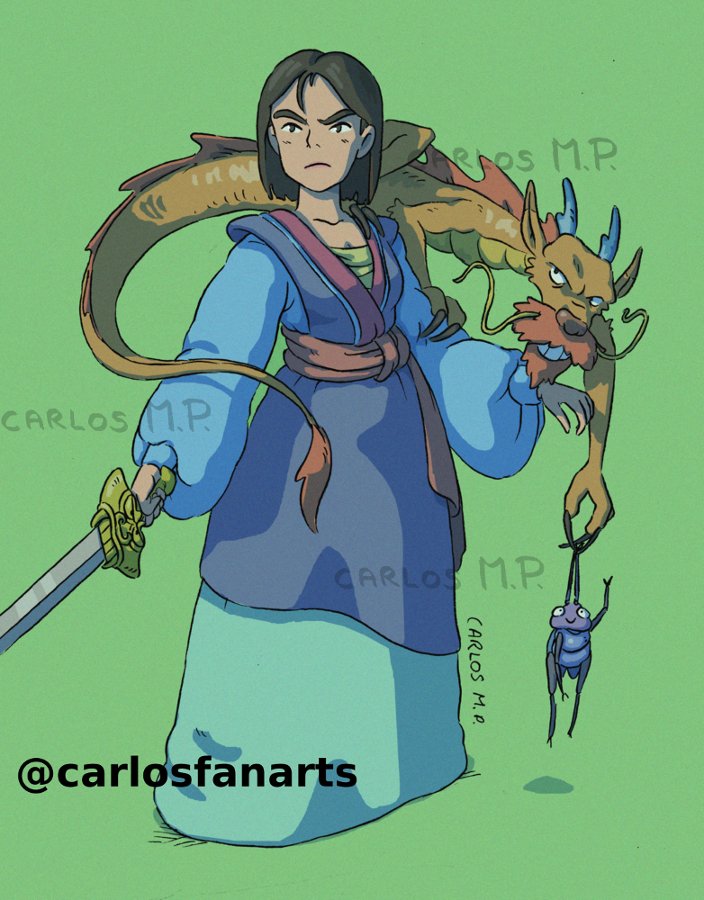 carlosfanarts's tweet photo. Mulan fanart!!!! RT please!!
#ghiblistyle #humanart #mulanfanart https://t.co/J087uHEUlv