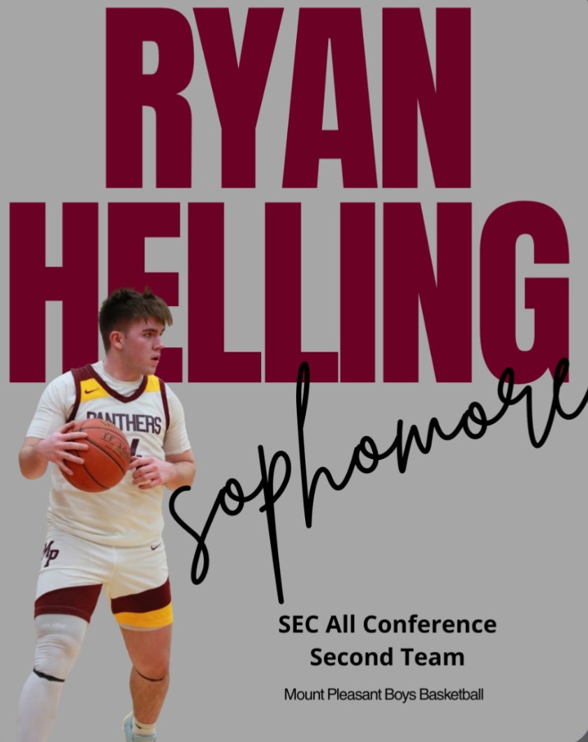 MPPantherhoops's tweet photo. Sophomore on the rise, 11.2ppg, 2.8rpg 1.7apg. Quick release, 38.5% from deep and 75% FT.  Strong combo guard 💪 Great job Ryan, keep working!! #WeAreMP @PrepHoopsIA @iowapreps https://t.co/Lp4568VS2Z