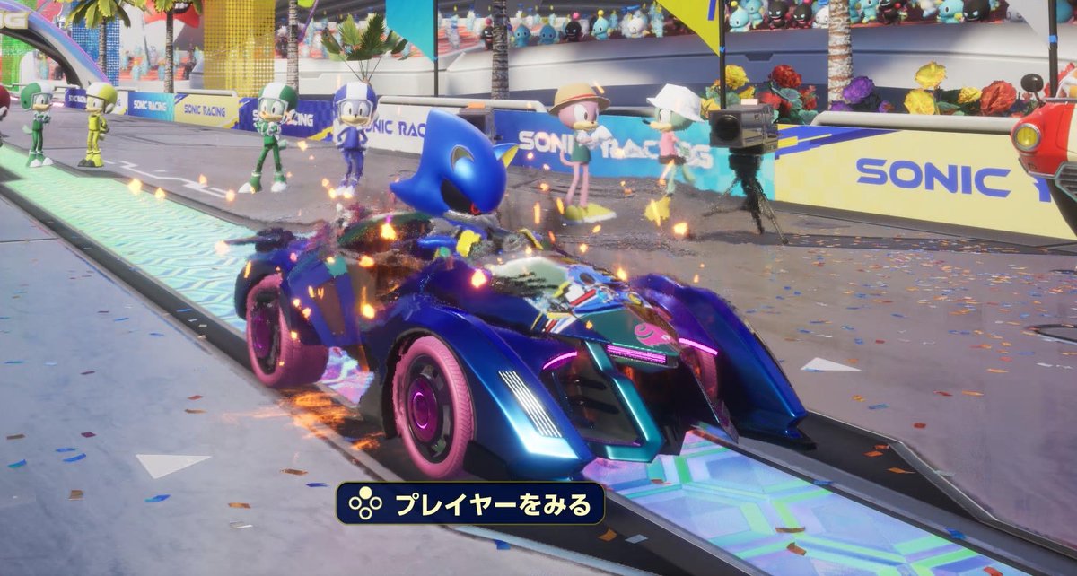 B-からA-まで頑張った！
バーニングのオーラかっこいいねぇ！

#ソニックレーシングCW 
#ソニかつ

明日も早いのでここまで🥱