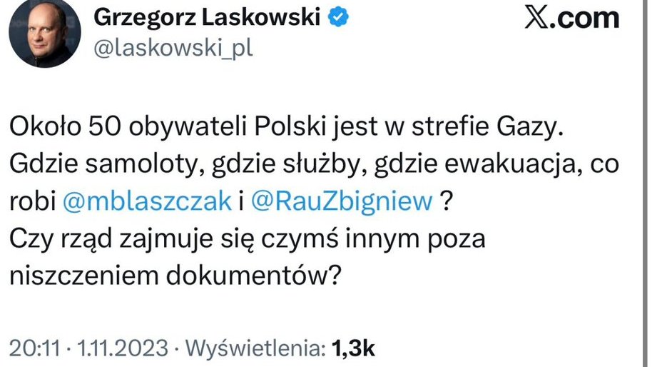 Silniczki znowu mają problem...
Tweety im się brzydko starzeją.🤣

2026                                                2023
