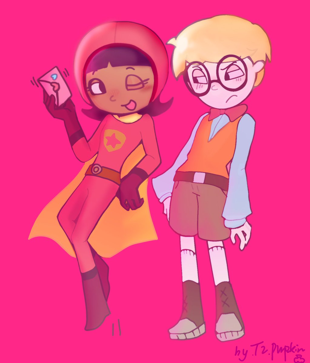 Tz_Pumpkin's tweet photo. #Wordgirl #Becky
#Tobey #BeckyBotsford The name of this ship is #Bebey💖
。。。Tobey is bottom,but not now,because they are minors https://t.co/Q96sa09yY5