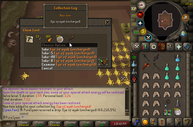 ianspam's tweet photo. learning Doom is already paying off, my new BIS until shadow :D https://t.co/lqwJTZGNgZ