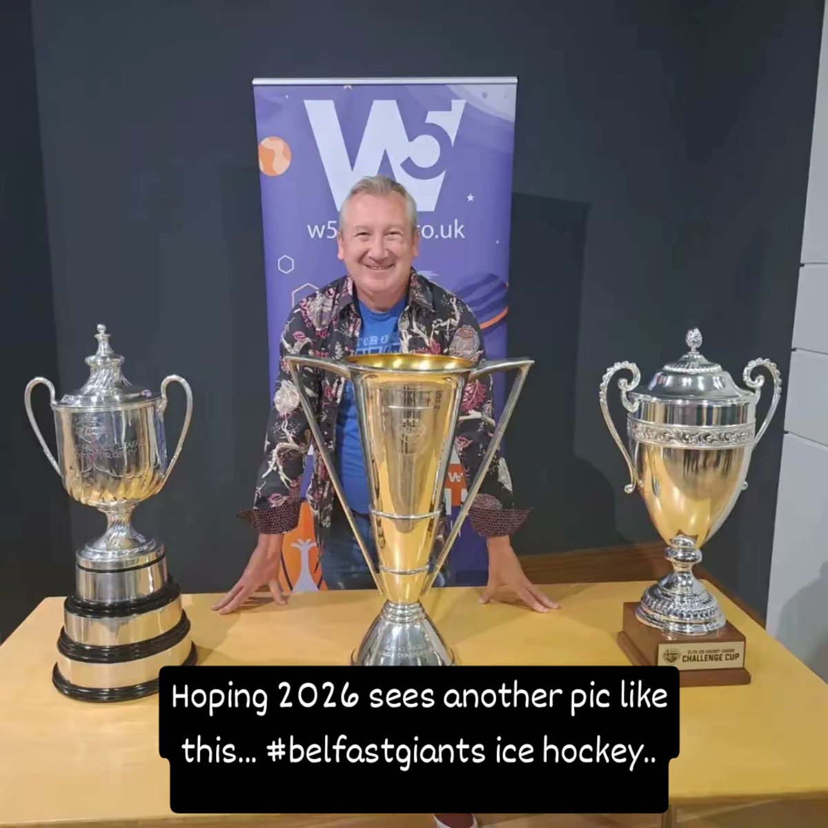 Tonight #belfastgiants move one step closer to retaining one of these trophies its Challenge Cup semi final night in Belfast.  #icehockey #sport #NorthernIreland