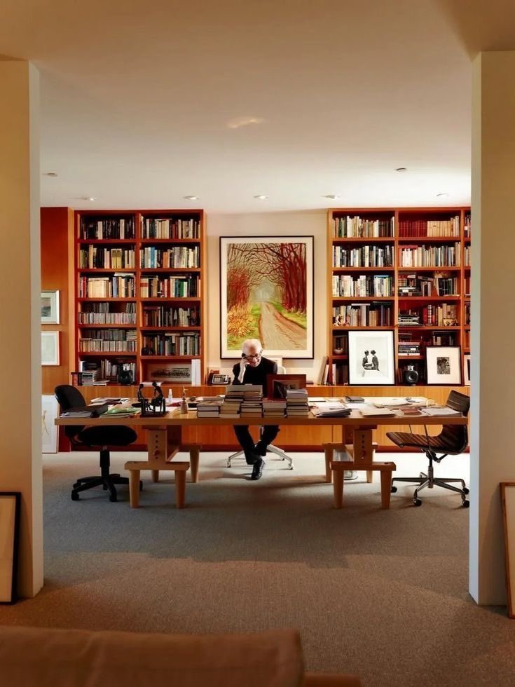 Reject the man cave, embrace the study